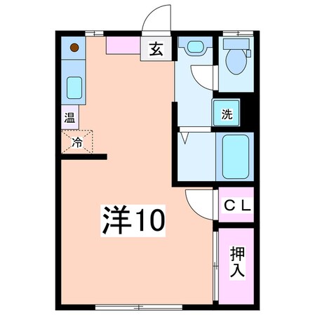 ヴェルディフクダⅡの物件間取画像